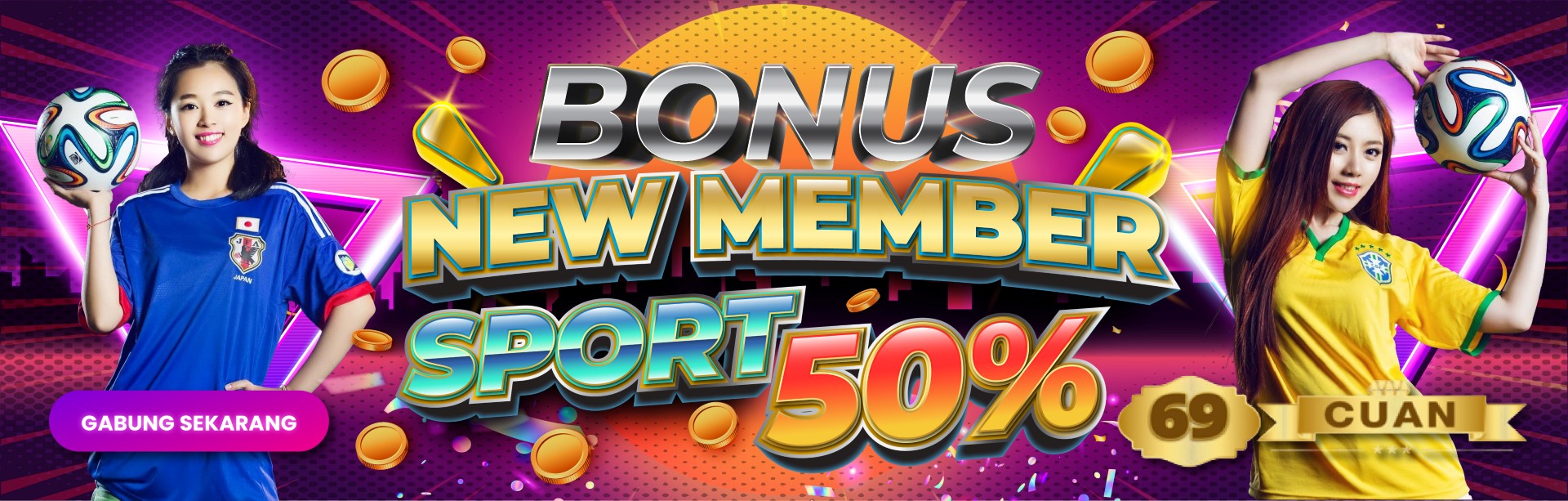 BONUS SPORTS MEMBER 50%