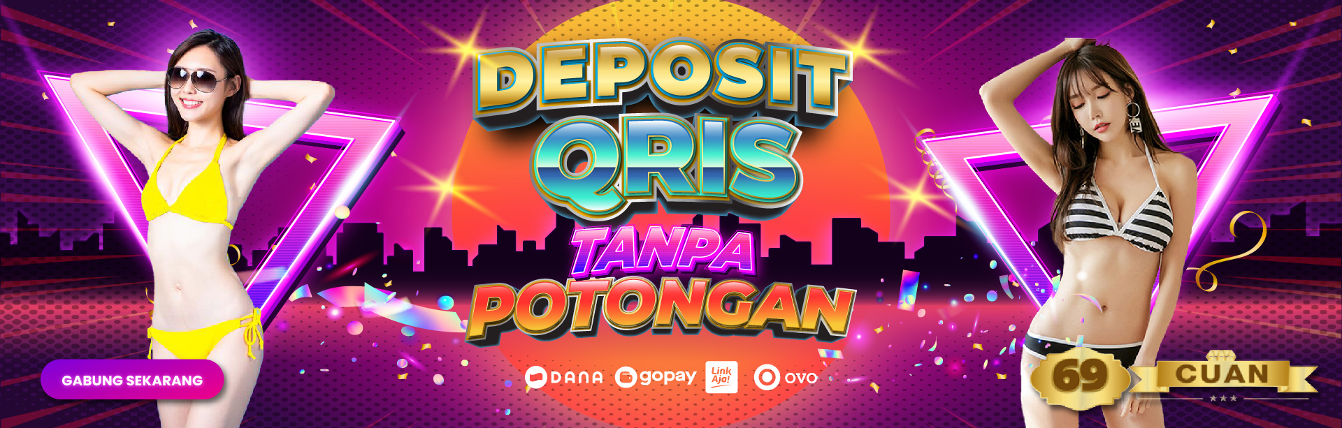 DEPOSIT VIA QRIS EMONEY OVO