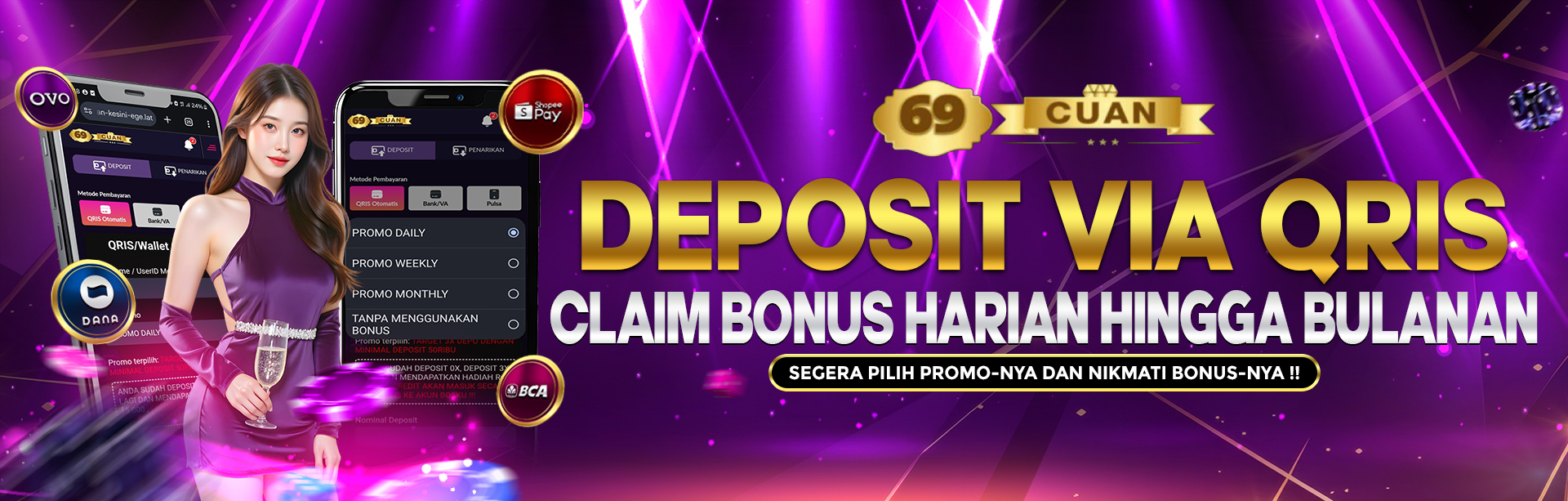69CUAN BONUS DEPOSIT QRIS
